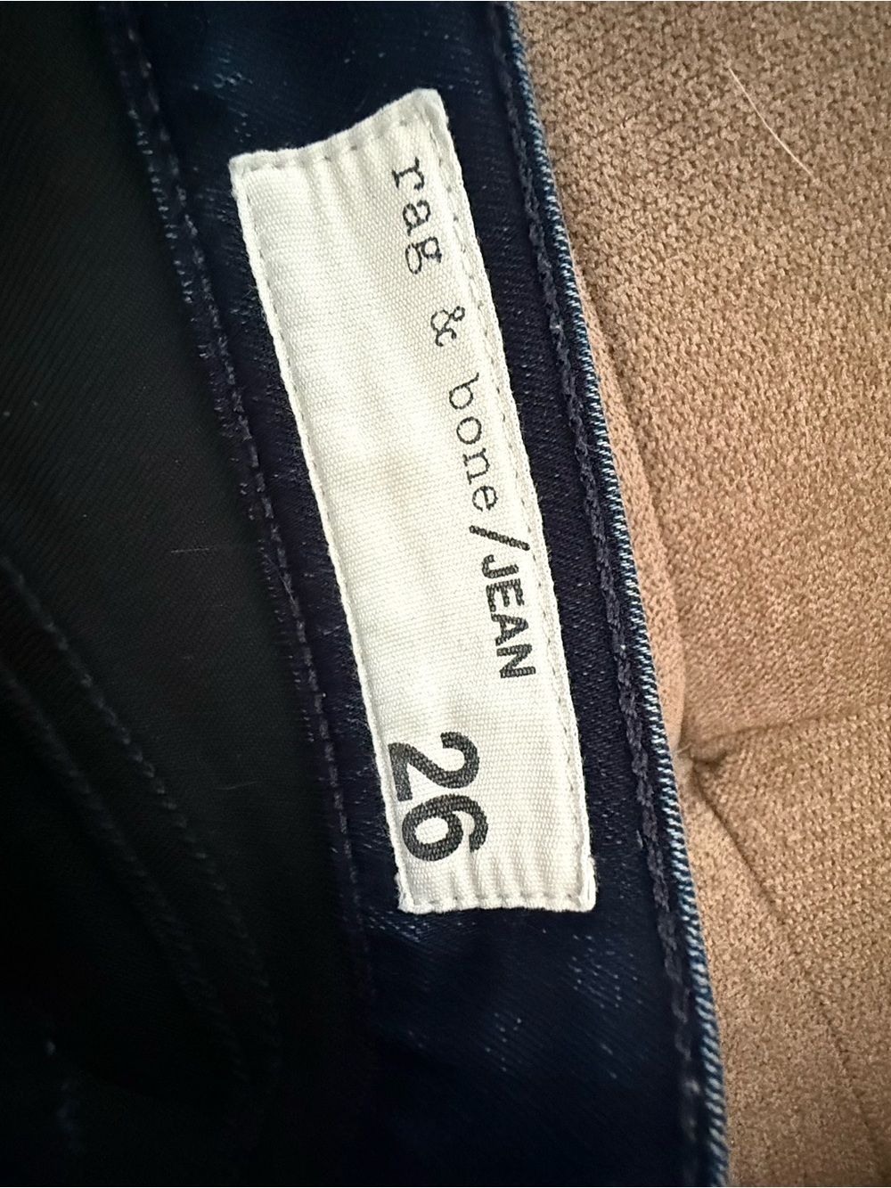 rag & bone Skinny Jeans - Dark Blue